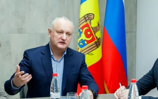 Dodon: „Se pregăteşte o conexiune militară şi politică a Republicii Moldova la teritoriul României”