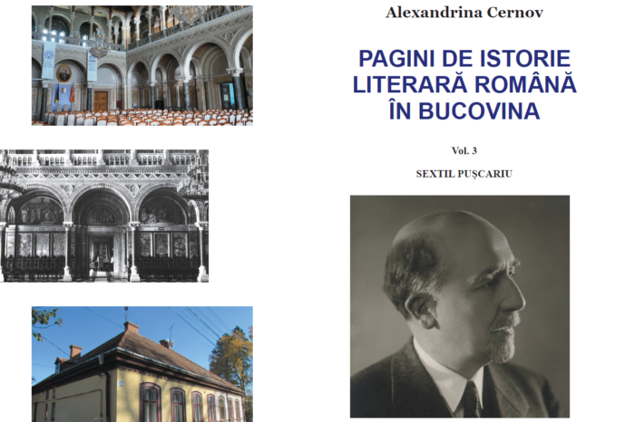 La Cernăuți a văzut lumina tiparului cartea „Pagini de istorie literară română în Bucovina. Vol. III. Sextil Pușcariu”