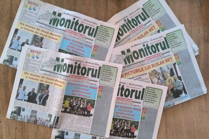 Abonați „Monitorul Bucovinean” și ”Gazeta de Herța”, publicații ale românilor din regiunea Cernăuți