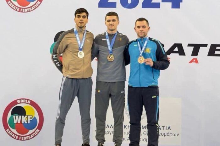 Sportivul cernăuțean Gheorghe Pițul, campion a turneului internațional „Karate 1” din Atena