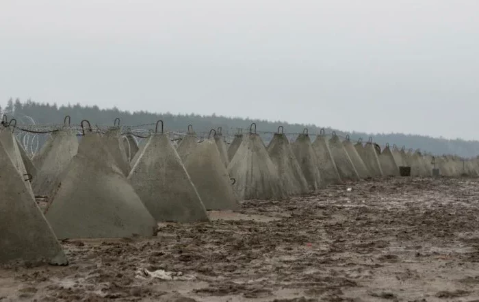 În regiunea Cernighiv se construiesc linii defensive