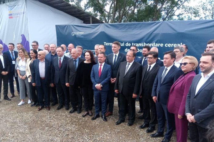 Cel mai mare terminal de transbordare a cerealelor din Europa a fost inaugurat la Dornești. Consulul general la Cernăuţi: „România, partener esenţial al Ucrainei”