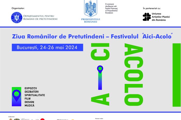 Ziua românilor de pretutindeni – Festivalul ”Aici-Acolo” - ediția a VII-a. București, 24-26 mai 2024