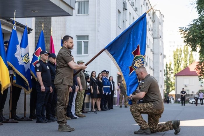 Unitatea Transcarpatică a Gărzii Naționale a primit un drapel de luptă